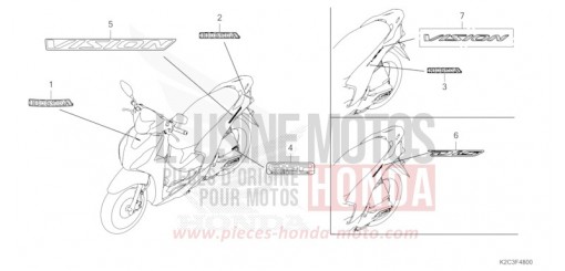 MARQUE NSC110P de 2023
